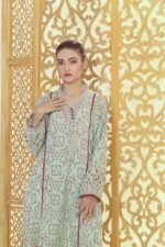 Pistachio Karrandi Lawn Shirt