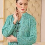 Green Karrandi Lawn Shirt