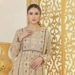 Beige Karrandi Lawn Shirt