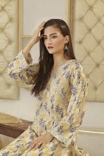 Cream Karrandi Lawn Shirt - Image 3